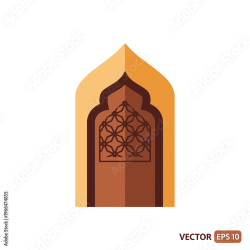 Islamic Archway Vector