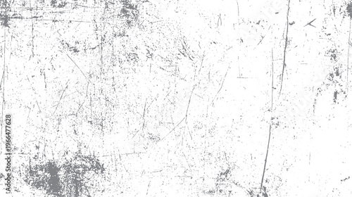 White surface with grey scratches and speckles abstract texture background grunge