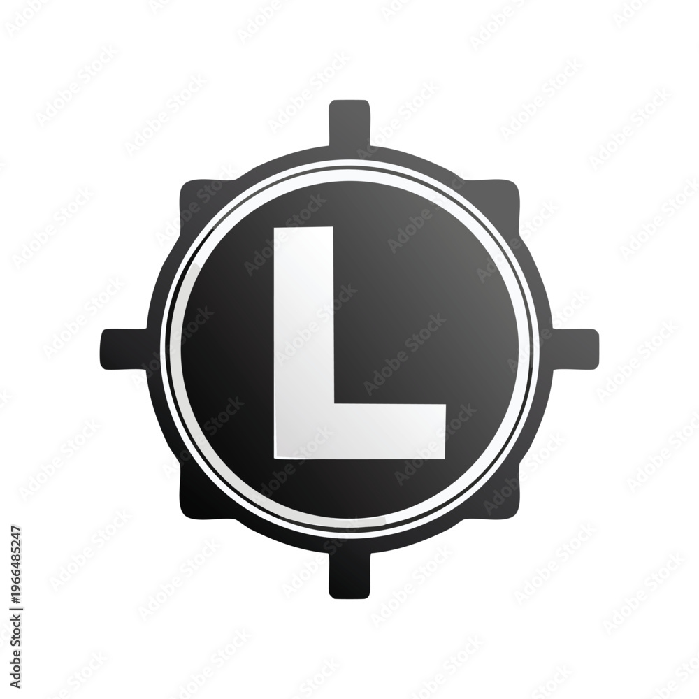 Fototapeta premium Time to change the clock and start your business journey with this glossy 3d web button icon and vector arrow symbol for website design download