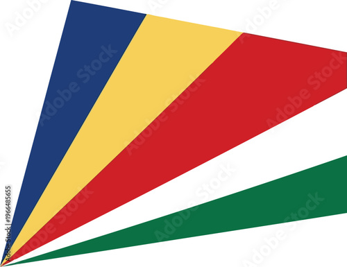 Free Download Seychelles Flag Vector Graphic Isolated on White Background for Professional Design and Patriotic Branding Projects - GFXLoad