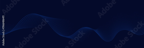 Premium background design with diagonal dark blue line pattern. abstract dark blue background. wavy lines background.