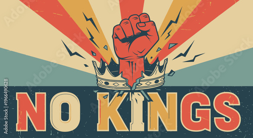 Fist Breaking Free From Crown.