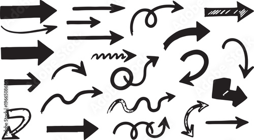 Arrow icon set, arrow cursor collection, black arrows icons vector set. Set of big Blue vector arrows. Arrow icon. Mega set of vector arrows. Set of many different arrow icon.