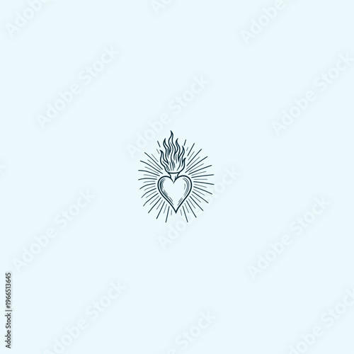THESE HIGH QUALITY SACRED HEART JESUS VECTOR FOR USING VARIOUS TYPES OF DESIGN WORKS LIKE T-SHIRT, LOGO, TATTOO AND HOME WALL DESIGN
