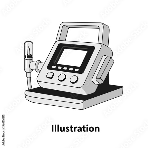 A simple, modern design element with a white background and black outline, conveying minimalism and sleekness.