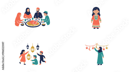 Family celebrations and traditions for eid al-adha