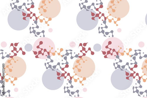 Deep violet fluid wave seamless pattern with dark velvet-like flowing movements for luxury fashion and home decor