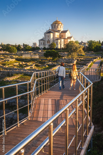 Konstfotografi In the historic centre of Sevastopol