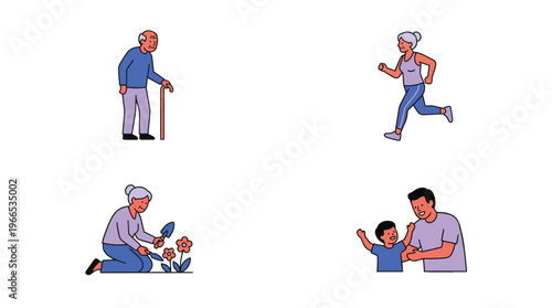 Silver economy: active seniors and intergenerational family