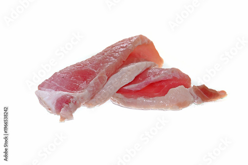 Meat isolated on white background