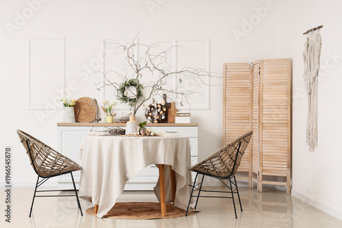 Interior of kitchen decorat...