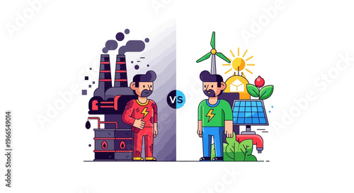 Industrial Pollution Versus Renewable Energy Sources and Sustainable Power Generation