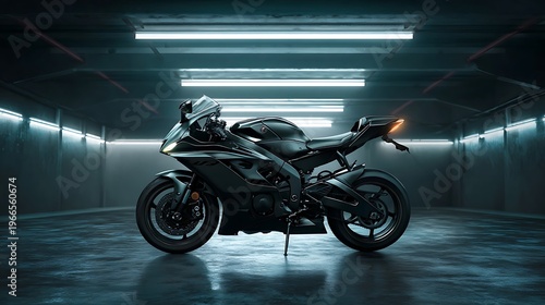 motorcycle in the city