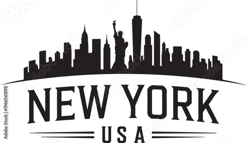 New York city silhouette
