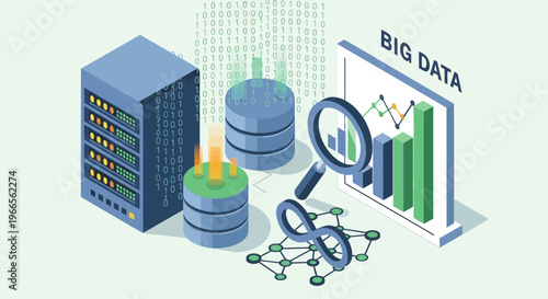 Big Data Analytics Server and Database.