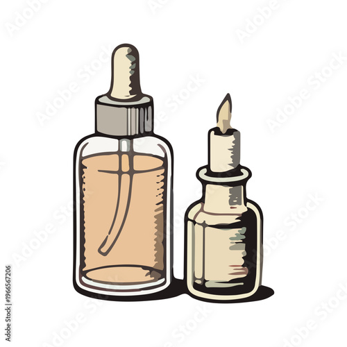 Essential Oil Dropper Bottles