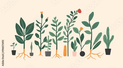 A calm and serene beige background with a dark shape, ideal for adding text or graphics.