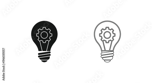 Innovation Ideas Light Bulb Moment Concept Vector