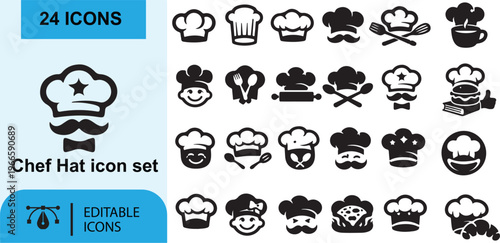 Animal icons vector set cartoon style isolated on white background collection