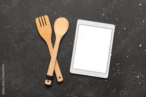 Digital recipe book with ki...