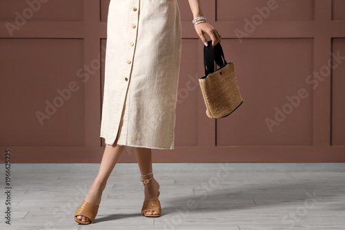 Beautiful fashionable young...