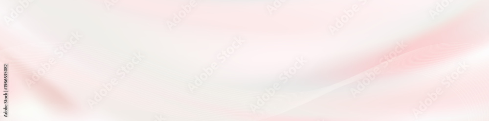 Fototapeta premium Elegant Golden Wave on White Abstract Banner