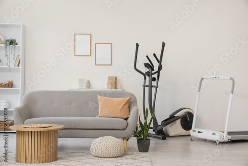 Interior of living room wit...