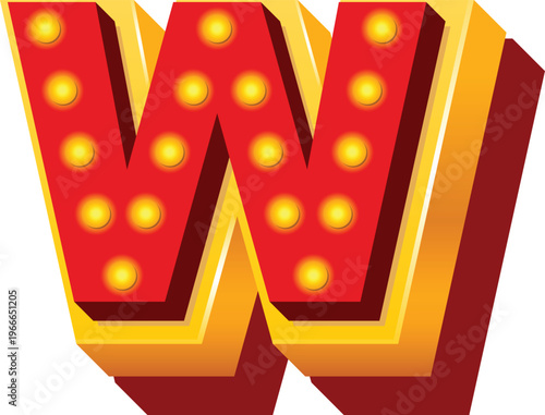 A red Christmas gift box with a golden star and ribbon decoration creates a festive holiday celebration card design set within a digital frame illustration