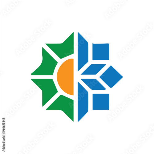 seasons logo summer to winter