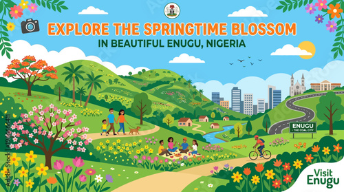 Explore the Springtime Blossom in Enugu Nigeria