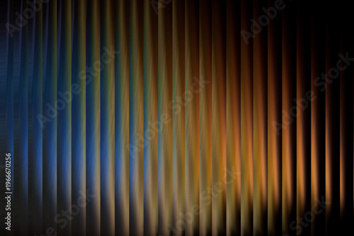 A colorful abstract image with vertical lines illustration