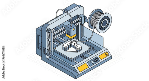 An old cassette player with headphones sits beside a robot using a laptop to explore digital audio hardware and electronic circuit components on a white isolated background