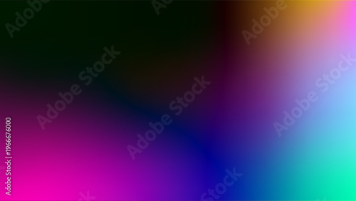 Prism glare and bright rays with cinematic style glow. Camera leak effect background for modern photography overlays.