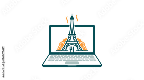 Online Food Ordering and Eiffel Tower