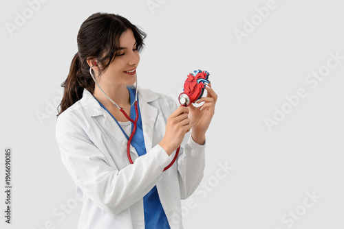 Female doctor with stethosc...