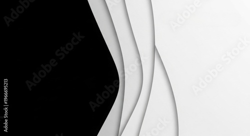 Abstract layered paper effect background, professional document template