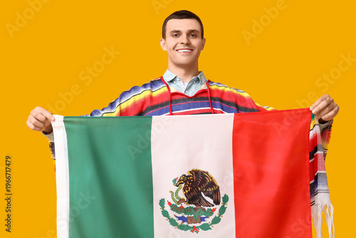 Handsome young man with Mex...