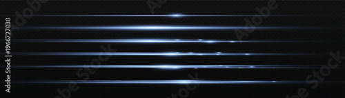 Abstract light leaks and lens flares collection on black background