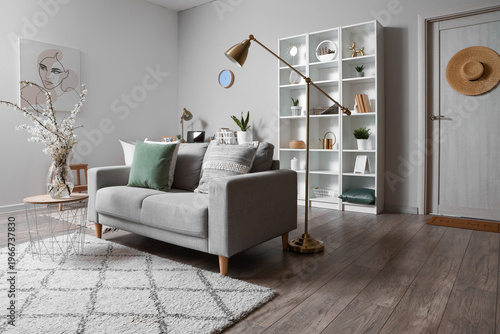 Interior of living room wit...