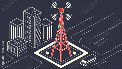 High-performance radar system scanning sky, detecting threats, and supporting ground-based missile defense operations effectively.