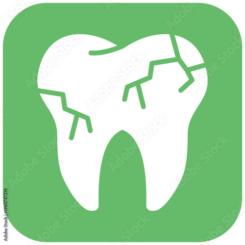 Broken Tooth Icon