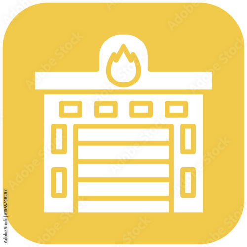 Fire Station Icon