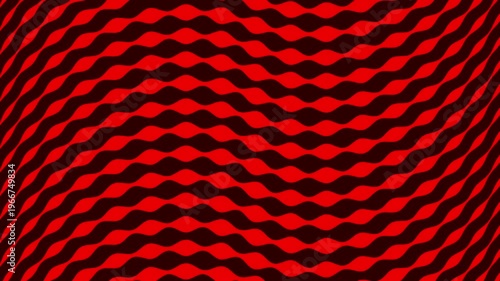 Wavy lines that repeat seamlessly in a modern and abstract red background. Suitable for backgrounds, wallpapers, and textiles.