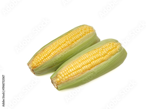 Obraz na plátne corn on a white background