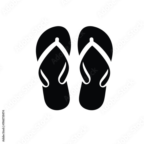 Classic black flip-flops, the epitome of casual summer footwear, offering unparalleled comfort and effortless style for beach vacations, poolside relaxation, and everyday warm-weather wear. Essential