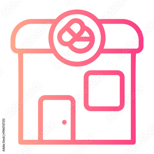 pharmacy gradient icon