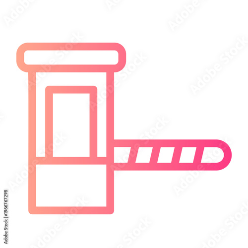 toll road gradient icon