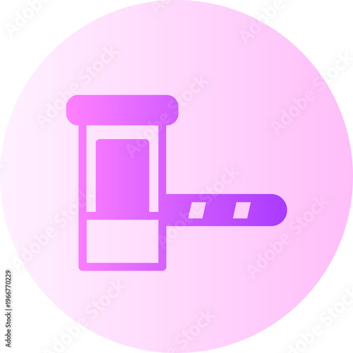 toll road gradient icon