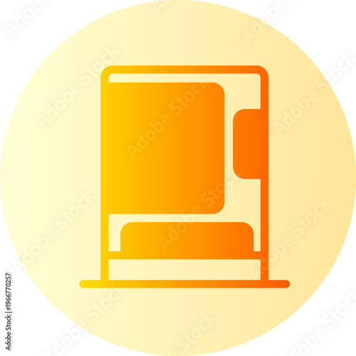 vending machine gradient icon