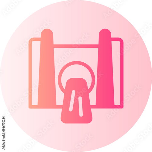 dam gradient icon
